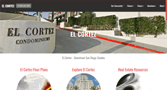 Desktop Screenshot of elcortezsd.com